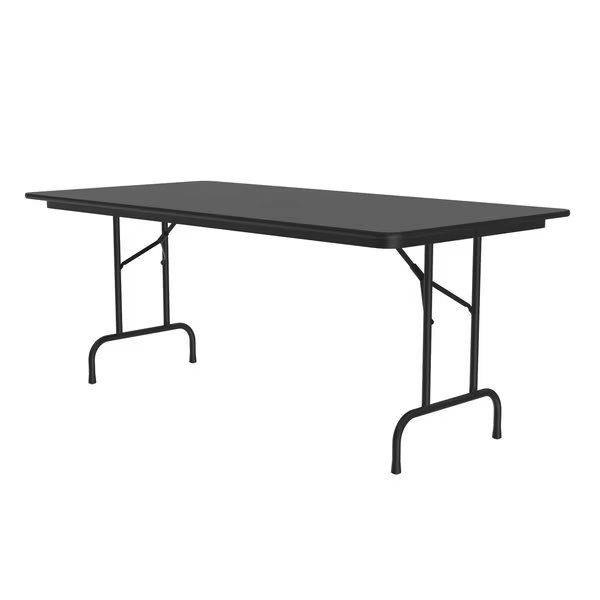 CF Melamine Folding Tables 36x96  Black Granite, Correll, Mfr#: CF3696M-07